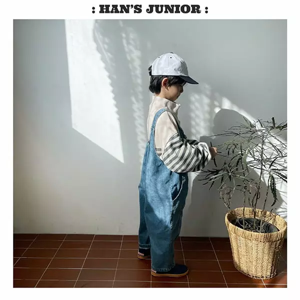 Han's - Korean Children Fashion - #childrensboutique - Yaggi Overalls - 5