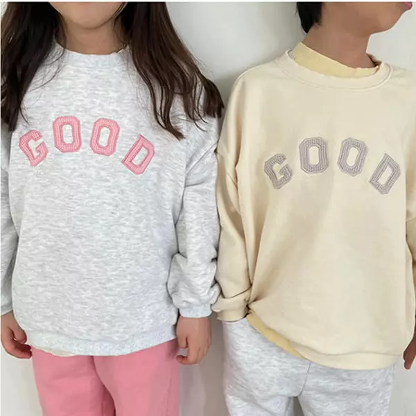 Han's - Korean Children Fashion - #designkidswear - Color Patch Sweatshirt - 3