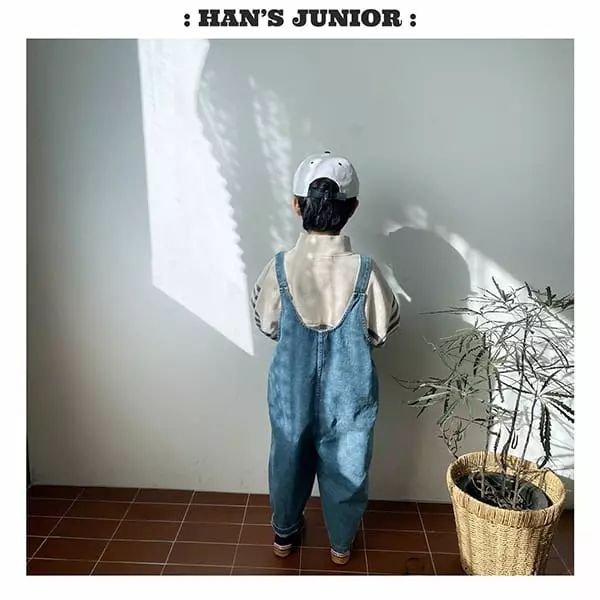 Han's - Korean Children Fashion - #designkidswear - Yaggi Overalls - 6
