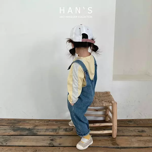 Han's - Korean Children Fashion - #discoveringself - Slit Tee - 3