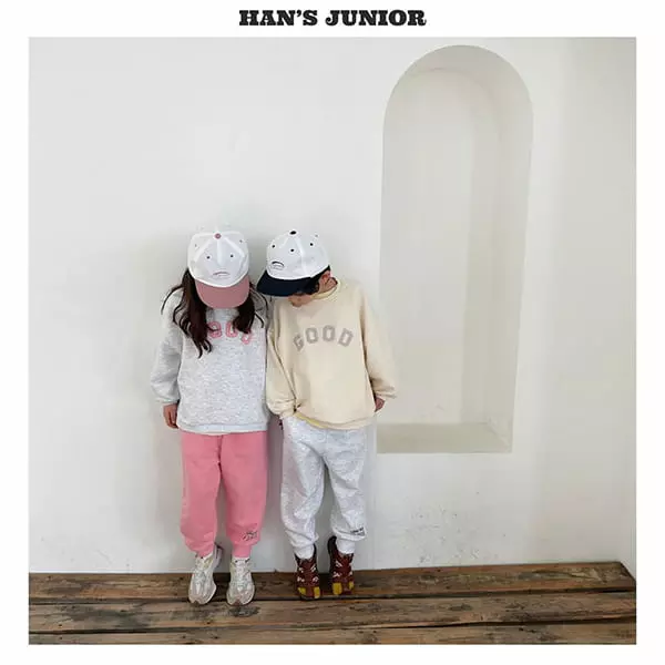 Han's - Korean Children Fashion - #fashionkids - Color Patch Sweatshirt - 5