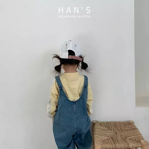 Han's - Korean Children Fashion - #discoveringself - Slit Tee - 4