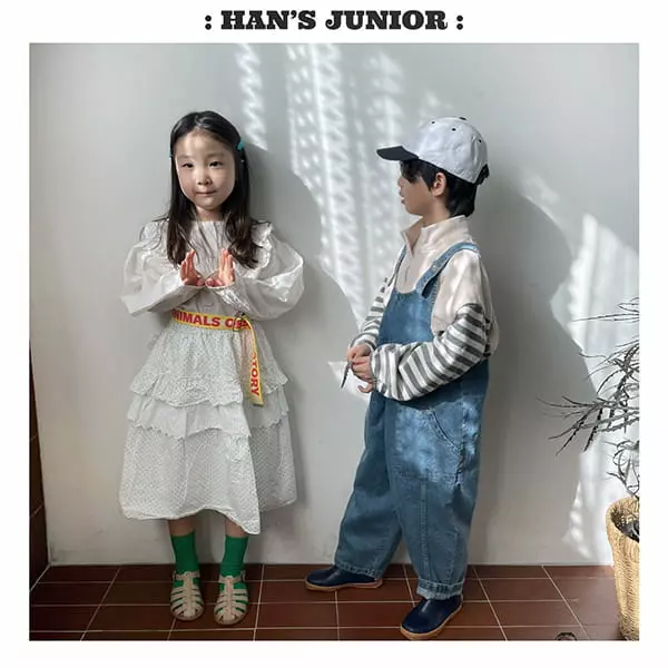 Han's - Korean Children Fashion - #fashionkids - Yaggi Overalls - 8