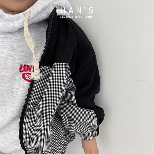 Han's - Korean Children Fashion - #kidsshorts - Zipper Hoody Sweatshirt - 8