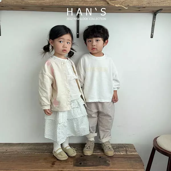Han's - Korean Children Fashion - #kidsshorts - Pin Sweatshirt - 7