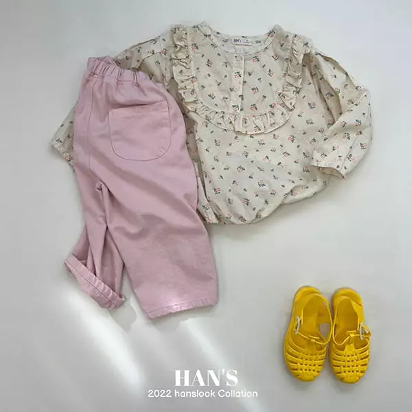 Han's - Korean Children Fashion - #kidsshorts - Button Slit Pants - 11