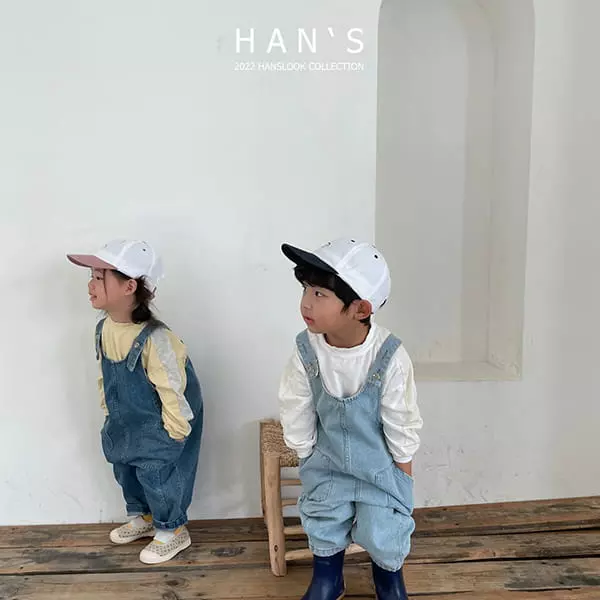 Han's - Korean Children Fashion - #kidsshorts - Yaggi Overalls - 9