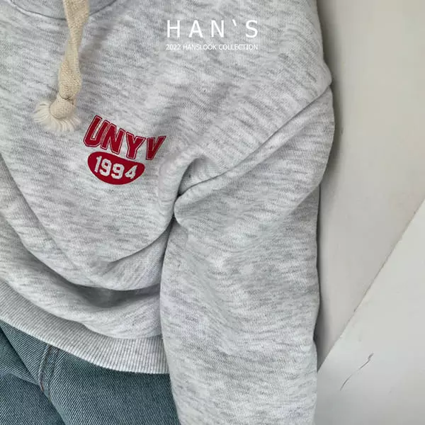 Han's - Korean Children Fashion - #kidsstore - Zipper Hoody Sweatshirt - 9