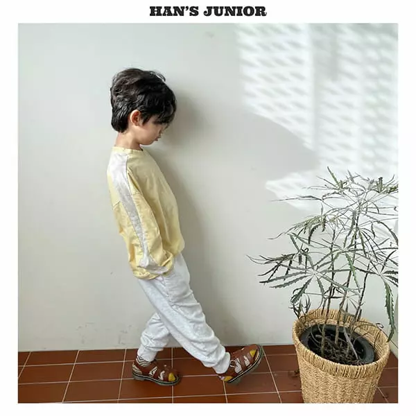 Han's - Korean Children Fashion - #kidsstore - Slit Tee - 6