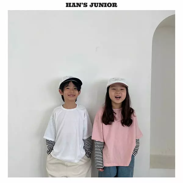 Han's - Korean Children Fashion - #kidsshorts - Noa Tee - 4