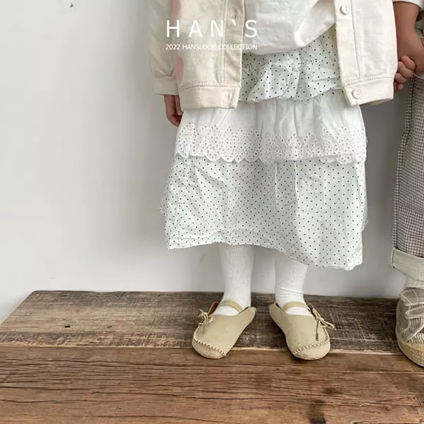 Han's - Korean Children Fashion - #kidsstore - Lace Can Can Skirt
