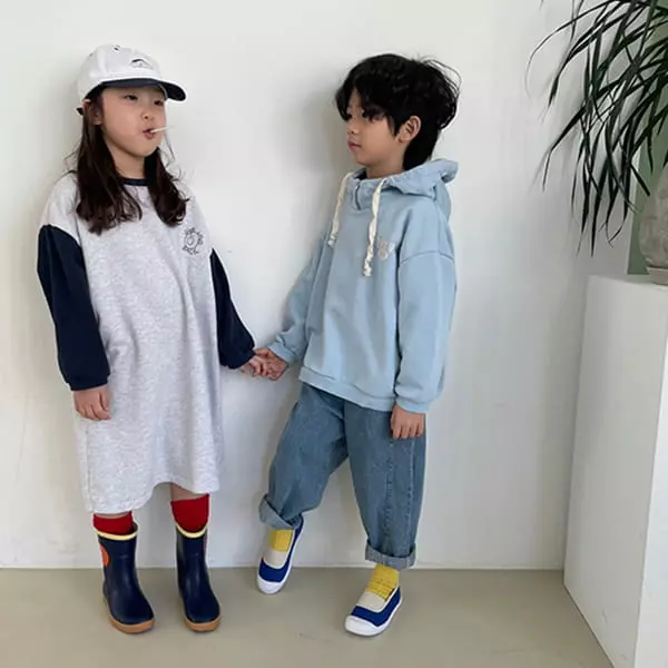 Han's - Korean Children Fashion - #kidsstore - Boi Terry One-piece - 9