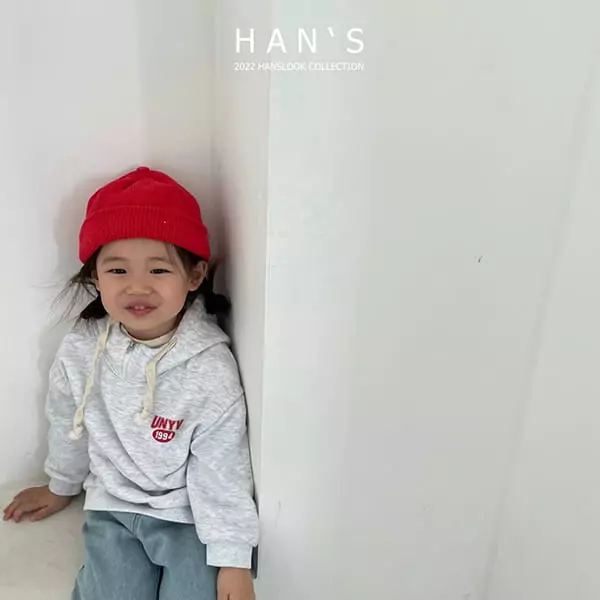Han's - Korean Children Fashion - #kidzfashiontrend - Zipper Hoody Sweatshirt - 10