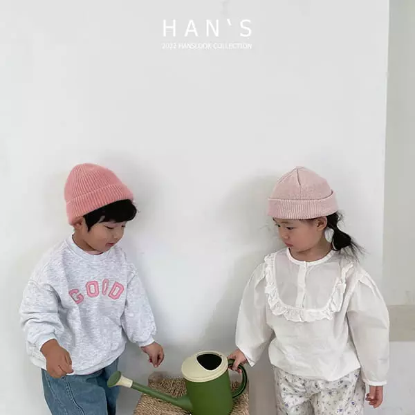 Han's - Korean Children Fashion - #littlefashionista - Color Patch Sweatshirt - 10