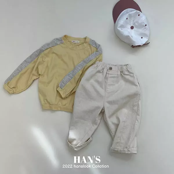 Han's - Korean Children Fashion - #littlefashionista - Slit Tee - 9