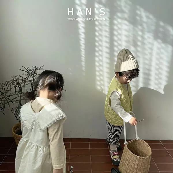 Han's - Korean Children Fashion - #magicofchildhood - Vivi Reversible Vest - 2