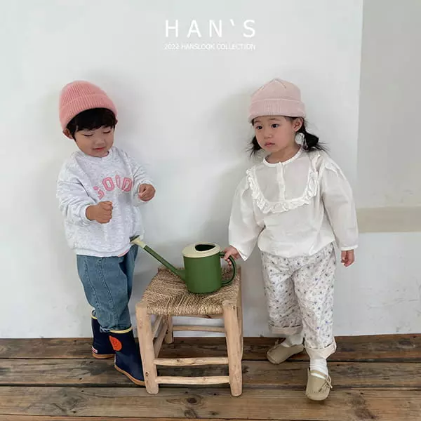 Han's - Korean Children Fashion - #magicofchildhood - Color Patch Sweatshirt - 11