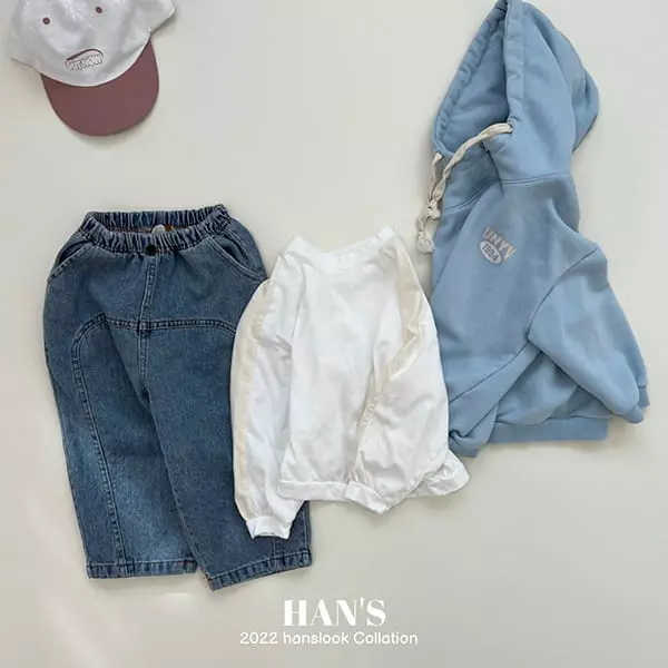 Han's - Korean Children Fashion - #magicofchildhood - Slit Tee - 10