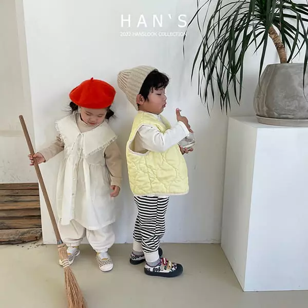 Han's - Korean Children Fashion - #minifashionista - Vivi Reversible Vest - 3