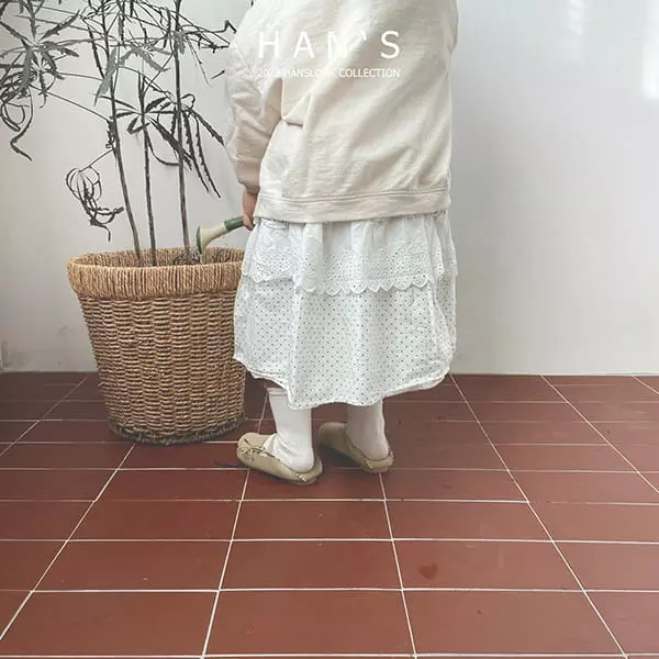 Han's - Korean Children Fashion - #prettylittlegirls - Lace Can Can Skirt - 7