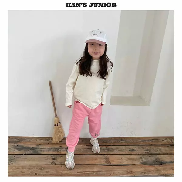 Han's - Korean Children Fashion - #stylishchildhood - Slit Terry Pants - 9