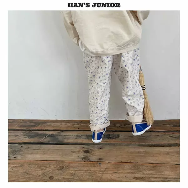 Han's - Korean Children Fashion - #stylishchildhood - Check Pants Beige Check - 8