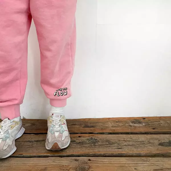 Han's - Korean Children Fashion - #todddlerfashion - Slit Terry Pants - 7