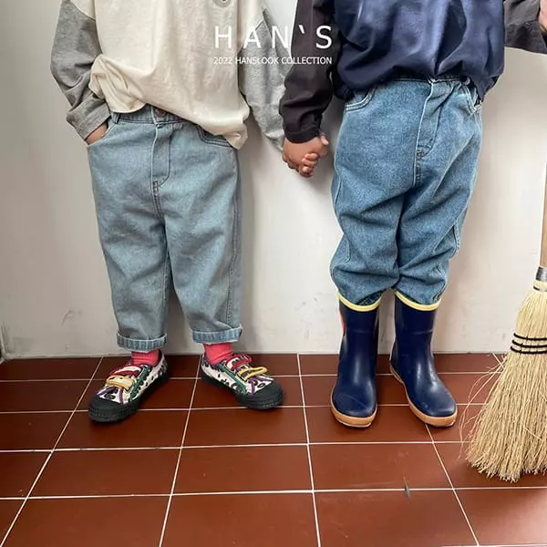 Han's - Korean Children Fashion - #todddlerfashion - Gugu Jeans - 2