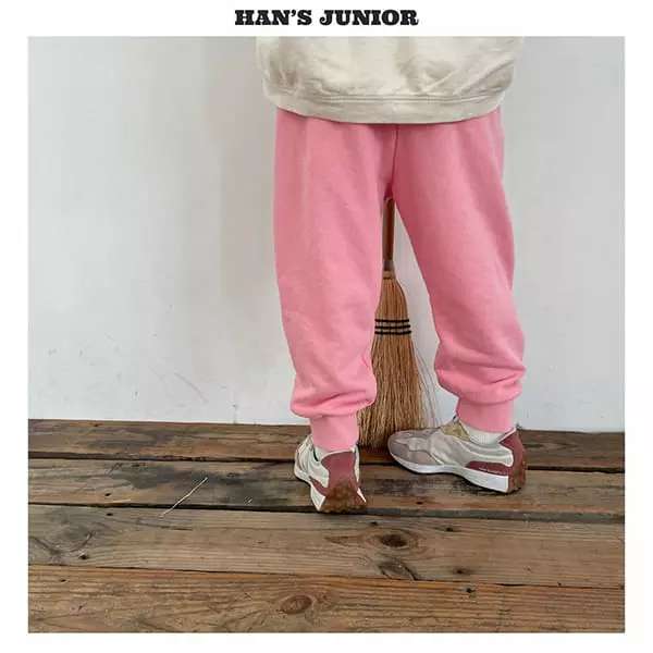 Han's - Korean Children Fashion - #toddlerclothing - Slit Terry Pants - 8