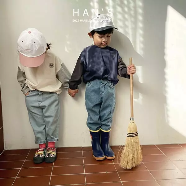 Han's - Korean Children Fashion - #toddlerclothing - Gugu Jeans - 3