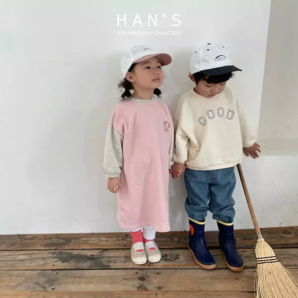 Han's - Korean Children Fashion - #toddlerclothing - Boi Terry One-piece