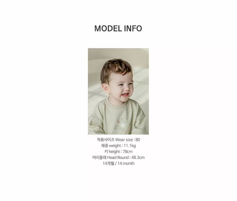 Happy Prince - Korean Baby Fashion - #babyboutique - Puri Baby Sweatshirt - 8