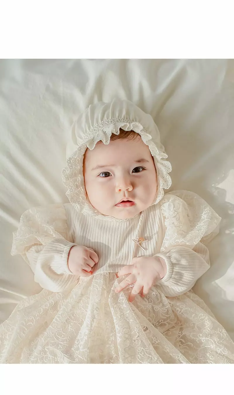 Happy Prince - Korean Baby Fashion - #babyboutique - Elly Organic Baby Bonnet