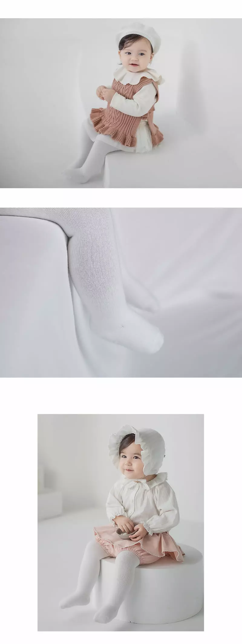 Happy Prince - Korean Baby Fashion - #babyboutique - New Happy Plain Baby Tights - 4