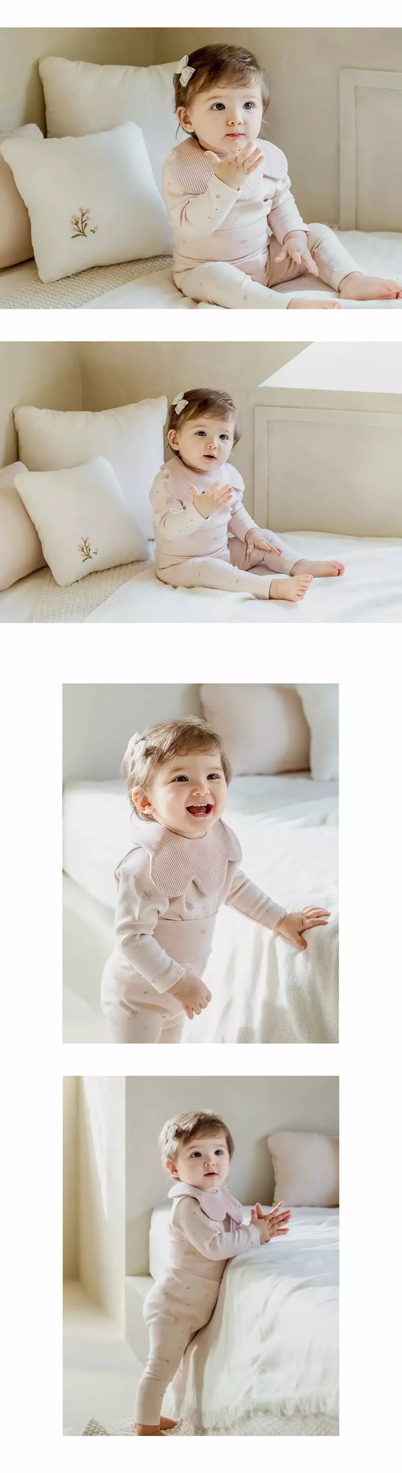 Happy Prince - Korean Baby Fashion - #babyclothing - Timo Baby Easywear Pink - 3