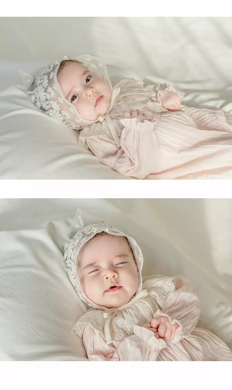 Happy Prince - Korean Baby Fashion - #babyboutiqueclothing - Benjamin Lace Baby Bonnet - 4