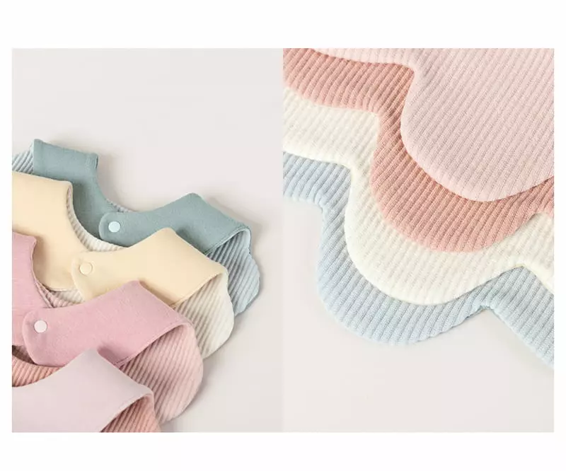 Happy Prince - Korean Baby Fashion - #babyfashion - Fleecy Cloud Reversible Bib - 5