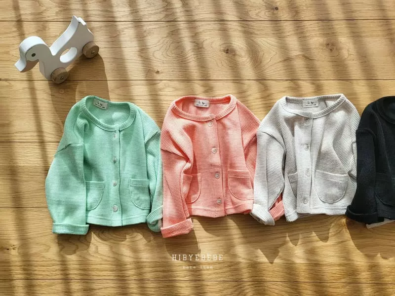 Happy Prince - Korean Baby Fashion - #babyfashion - Coco Waffle Cardigan