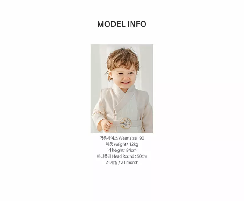 Happy Prince - Korean Baby Fashion - #babyfever - On Semiro Vest Top Botton Boy Hanbok Set - 10