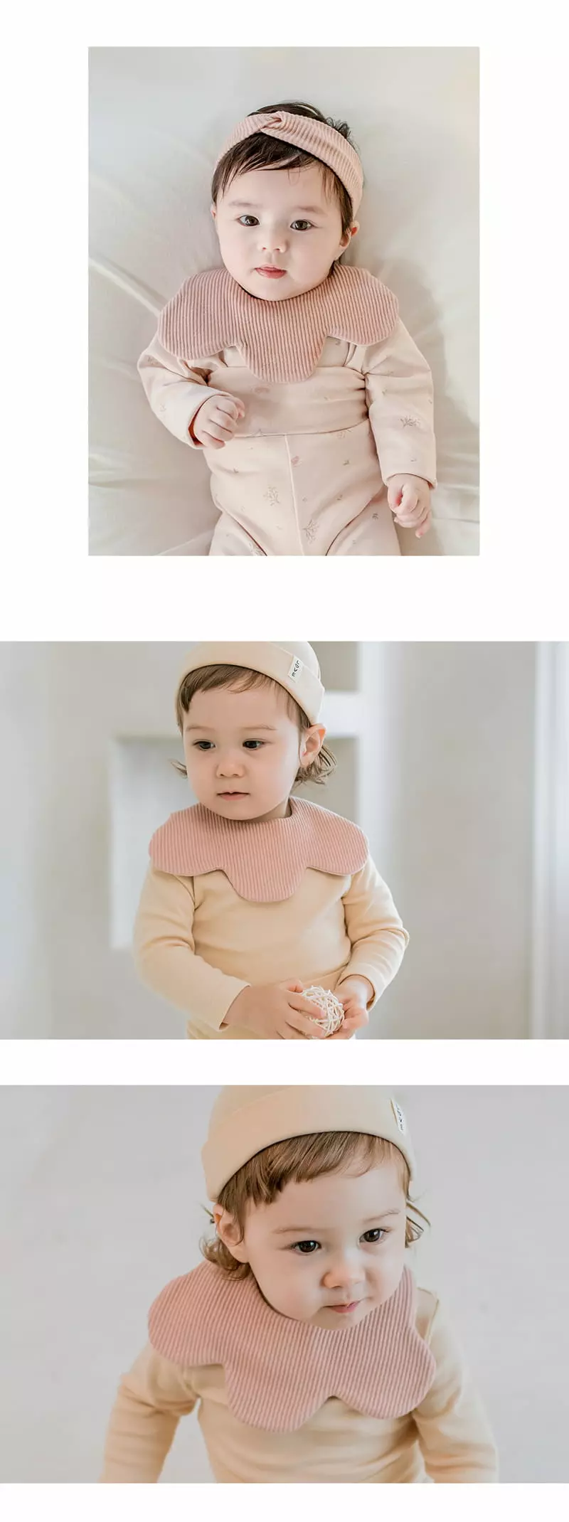 Happy Prince - Korean Baby Fashion - #babyfever - Fleecy Cloud Reversible Bib - 6