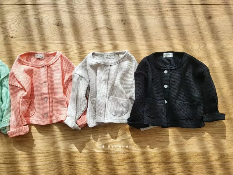 Happy Prince - Korean Baby Fashion - #babyfever - Coco Waffle Cardigan - 2