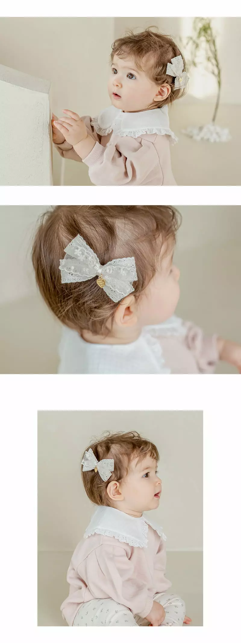 Happy Prince - Korean Baby Fashion - #babyfever - Berroa Baby Hairpin [set of 5] - 3