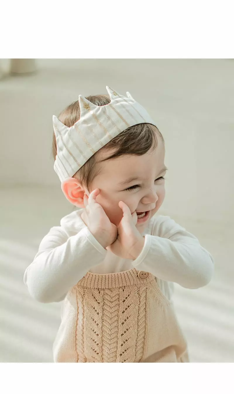 Happy Prince - Korean Baby Fashion - #babygirlfashion - Androw Crown Baby Hairband [set of 5]