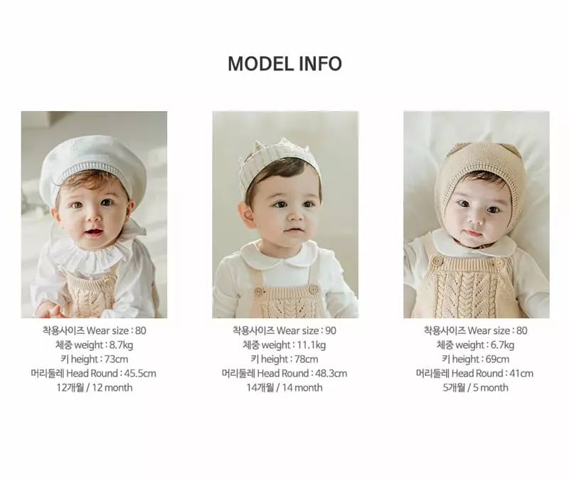 Happy Prince - Korean Baby Fashion - #babygirlfashion - olo Knit Baby Coveralls - 10