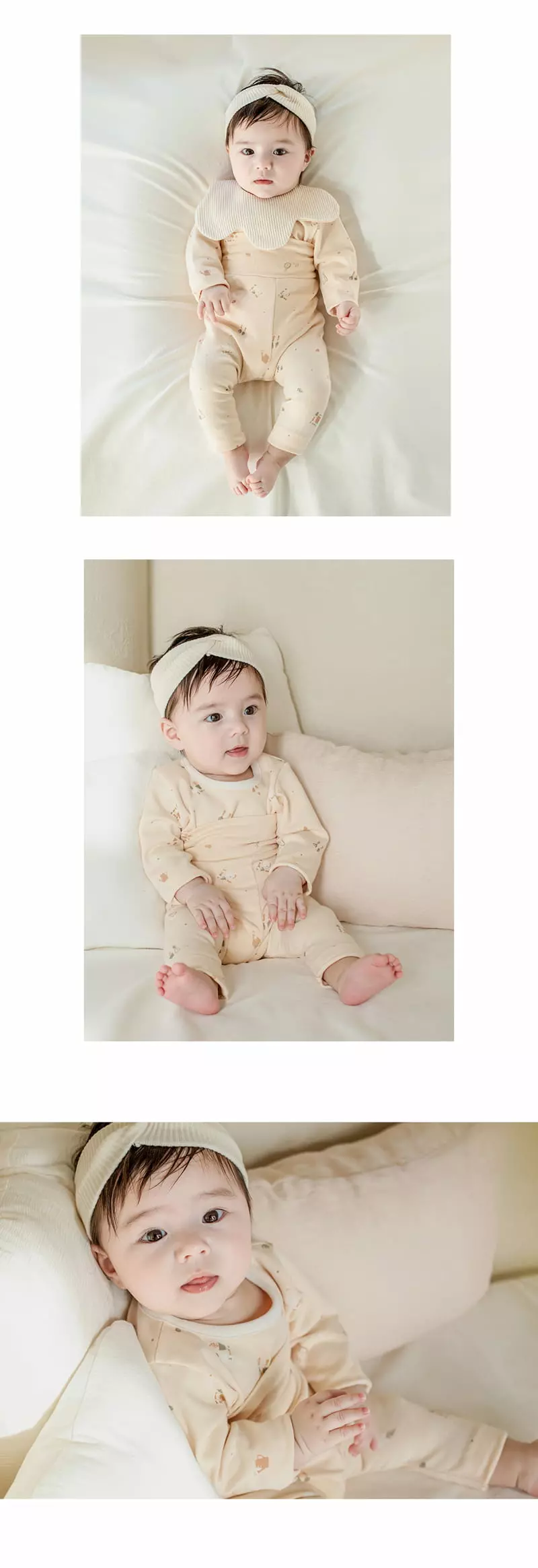 Happy Prince - Korean Baby Fashion - #babylifestyle - Timo Baby Easywear Yellow - 6