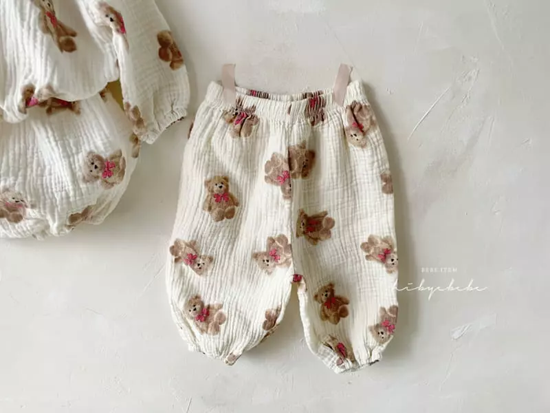 Happy Prince - Korean Baby Fashion - #babylifestyle - Yotu Bear Top Shorts Pants Set
