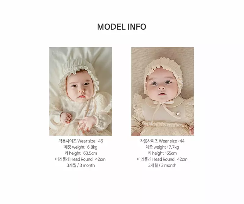 Happy Prince - Korean Baby Fashion - #babyoninstagram - Elly Organic Baby Bonnet - 8