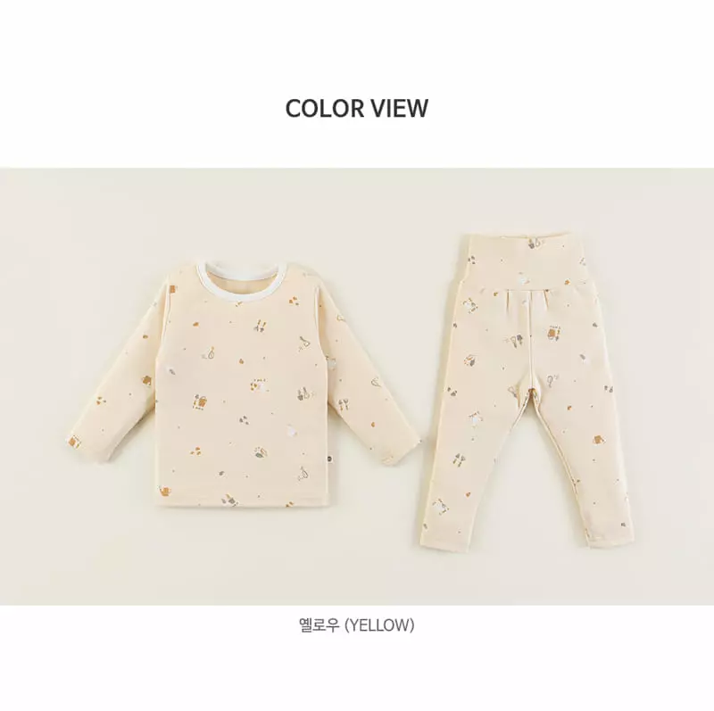 Happy Prince - Korean Baby Fashion - #babyootd - Timo Baby Easywear Yellow - 8