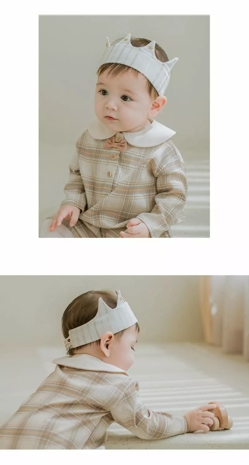 Happy Prince - Korean Baby Fashion - #babyoninstagram - Androw Crown Baby Hairband [set of 5] - 4