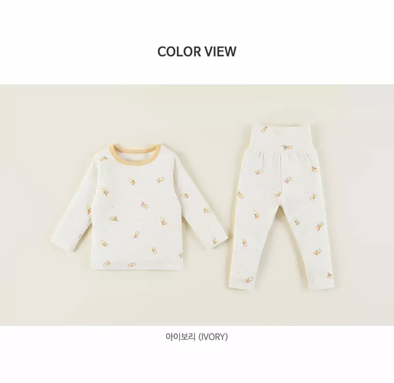 Happy Prince - Korean Baby Fashion - #babyoutfit - Timo Baby Easywear Ivory - 8